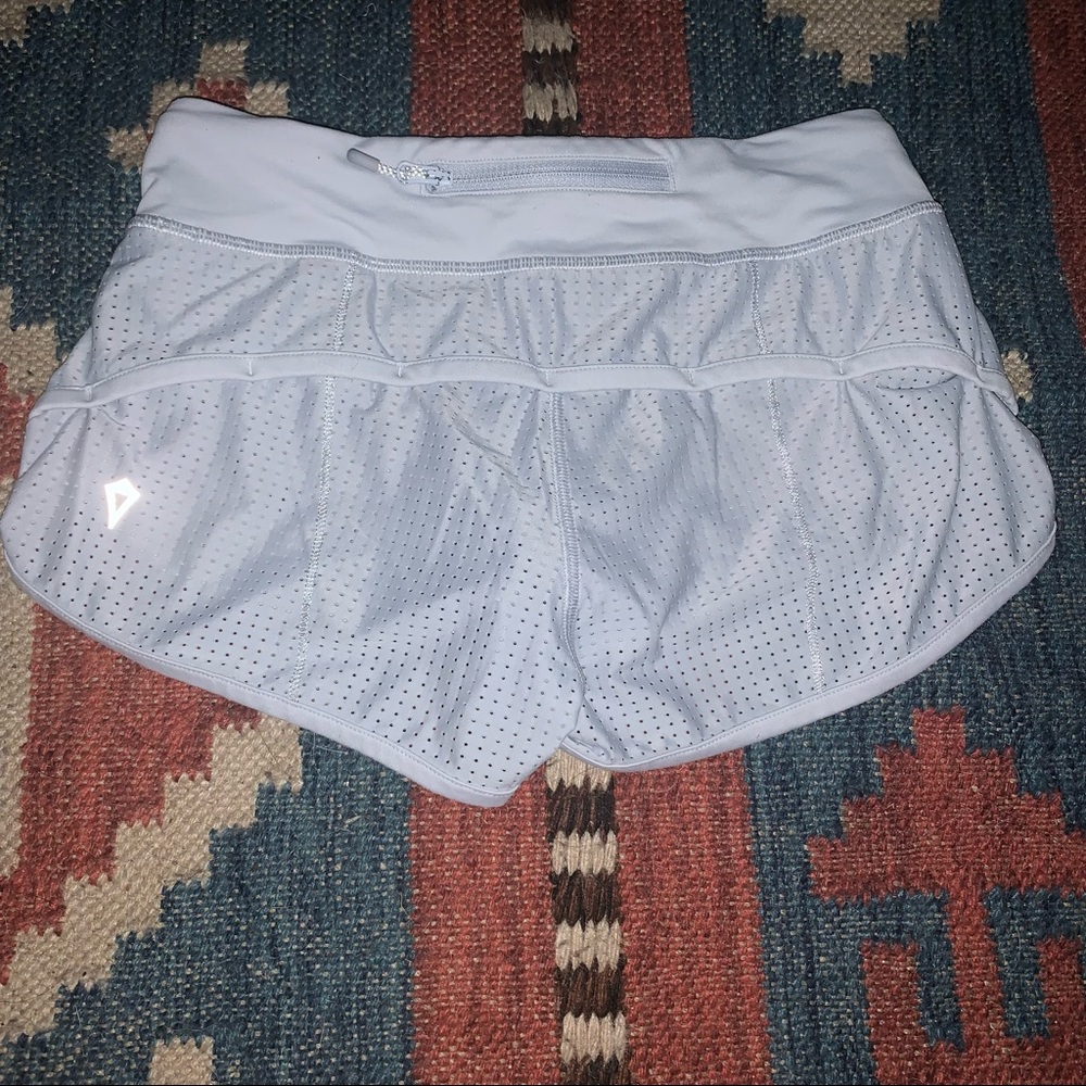Ivivva by Lululemon Light Gray Mesh Shorts